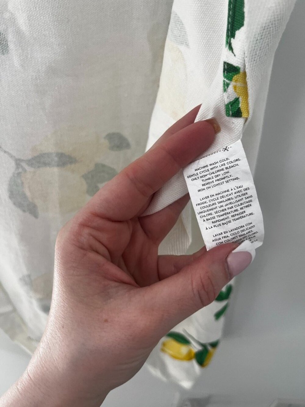 Kate Spade For Good Measure Lemon Print Kitchen Apron - Picture 8 of 8
